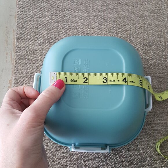 NEW MESA 2go! Salad Lunch Bento Box Bowl Container Compartments Stackable - Picture 9 of 14